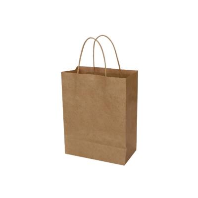 China Recyclable Kraft Paper Gift Bags Birthday Merry Christmas Party Gift Bags Various Sizes for sale