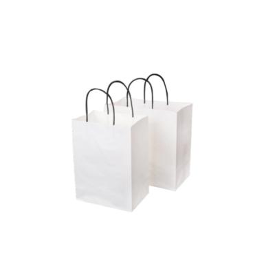 China Recyclable Kraft Paper Gift Bags Recyclable Packaging Bags Eco - Friendly Paper Bags for sale