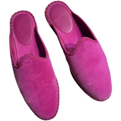 China Newcomer Flat Women Around Toe Mules Flat Shoes Ladies Casual Flat Slipper Wholesale Fashion Loafer Slips Sports Shoes for sale