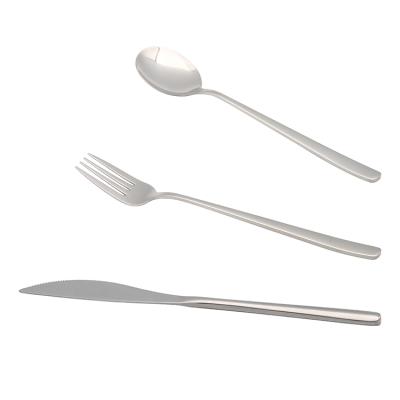 China Sustainable Cutlery Flatware Set Cutlery Set Stainless Steel Spoon Fork Set Stainless Steel Cutlery for sale