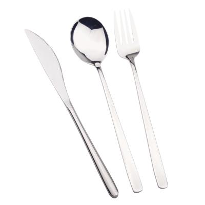 China Sustainable Cutlery Flatware Set Cutlery Set Stainless Steel Spoon Fork Set Stainless Steel Cutlery for sale