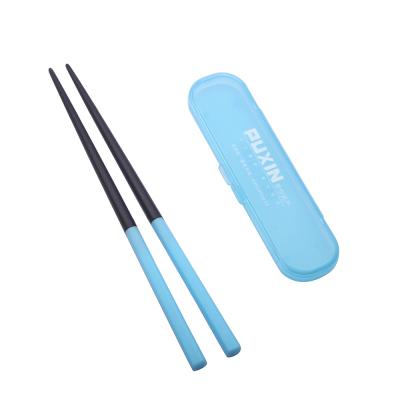 China Viable Wholesale Plastic Folding Chopsticks With Logo For Kids Folding Chopsticks For Promotional for sale