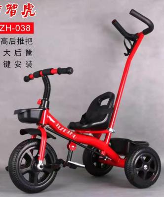 China Factory Price High Quality Multi Function Steel Baby Walking Tricycle Learning Auxiliary Baby Walker Belt Kids Safe Stroller for sale