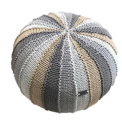 China EUROPEAN Nordic modern home bedroom/living room/study creative hand-woven stool, foyer/cloakroom shoe stool, balcony sofa stool for sale