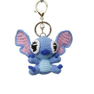 China DIY Crochet Wool Handmade Cartoon Animal Delicate Cute Ears Big Like Children's Dolls/Bag Pendant/Key Chain Decoration DZ-Dl000002 for sale