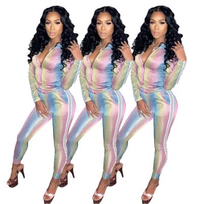 China Women's summer two-piece set clothing 2020 women's two-piece set breathable women's team two-piece for sale