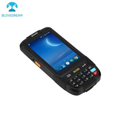 China Lecom 4inch Rugged Android Barcode Scanner All In One Computer qr code reader 4 size for sale