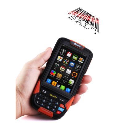 China Wholesale Inventory Logistics Device Shenzhen Touch Screen Android GPS Barcode Scanner Wireless Portable Handheld RFID Reader Writer with 4G LTE Display for sale