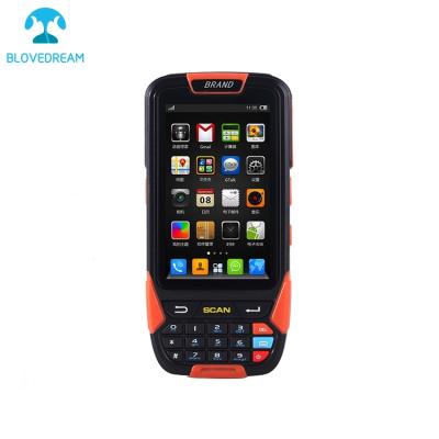 China Handheld Computer Lecom U8000 AN80 4.0 Inch 1D Screen Wifi CE Terminal Industrial Rugged Portable Android 7.0 PDA Handheld Barcode Scanner for sale