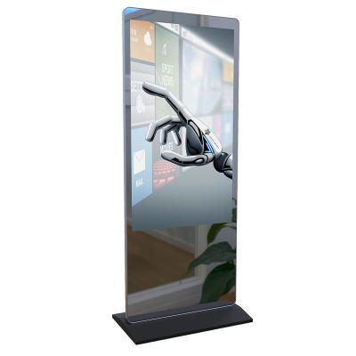 China Indoor Smart Mirror Touch Screen Panel PC Digital Signage for sale