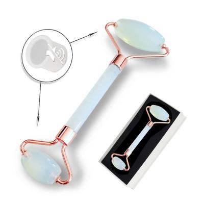 China Whitening Silent Face Massager 2021 Peel Roller Opal Roller Opal Jade Roller Opalie for sale