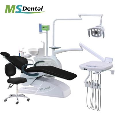 China Comfortable Metal Chair Unit Hospital Dental Equipment Dental Unit With Promotional Price for sale