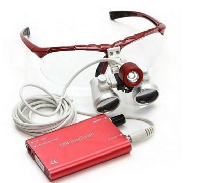 China 2.5X 3.5X Plastic Medical Loupes Surgical Binocular Loupes for sale