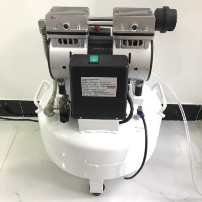 China Machinery Repair Shops One Supply One Chair 32L Silent Dental Clinic Oil Free Air Compressor for sale