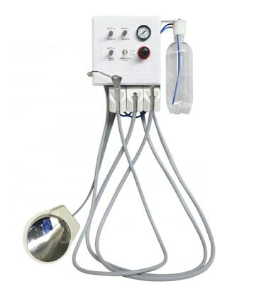 China Wholesale Metal Clinic Hanging Type Portable Dental Turbine Unit With Foot Pedal for sale