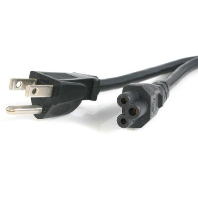 China Computer 1.2 M Long 6.8 Mm Thick USA 3 Prong Mains Cord Mickey Mouse Mickey Mouse Power Cable Plug Type for sale