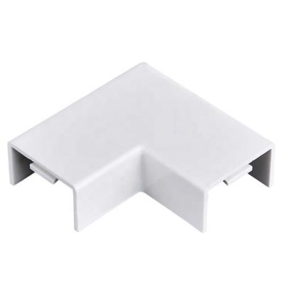 China Outstanding Electrical Wires Installation PVC Cable Trunking Fitting 30x15MM Size Electrical Accessories Made In China White Color for sale