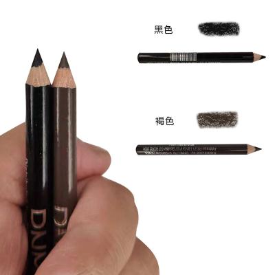 China Dnm 2 Colors Waterproof Mini Portable Sweat-Proof Wood High Quality Eyebrow Pencil for sale