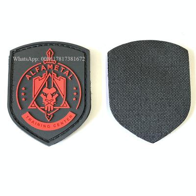 China 3D Factory Custom PVC Patch 3D Logo Garment Label Silicon Rubber Logo Patch for sale