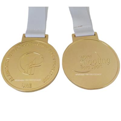 China 2021 World Shining Gold World Shooting Sport World Cup Competition Championship Medallion Medallion Factory for sale