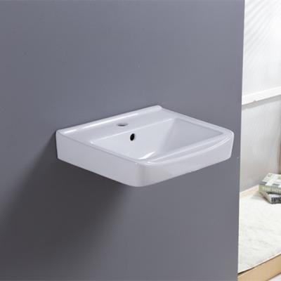 China High Tempreture Ceramic Bathroom Ceramic Wall Hung Art Wash Hung Basin for sale