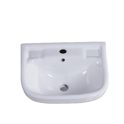 China 2018 High Tempreture Water Ceramic Art Wall Hung Basin Saving With Wall Mounted for sale