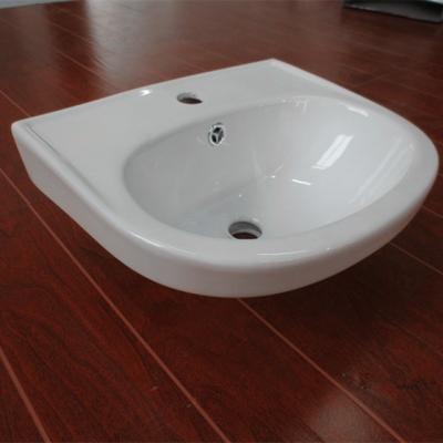 China 2018 Chinese Manufacturers High Tempreture Ceramic High Quality Wall Hung Basin for sale