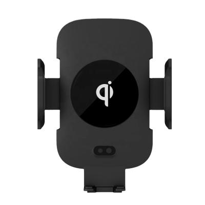 China QI Infrared Sensor Car Charger Suction Mount Car Mount Wireless Charging 10W Support Fast Charging iPhone 12 Series for sale