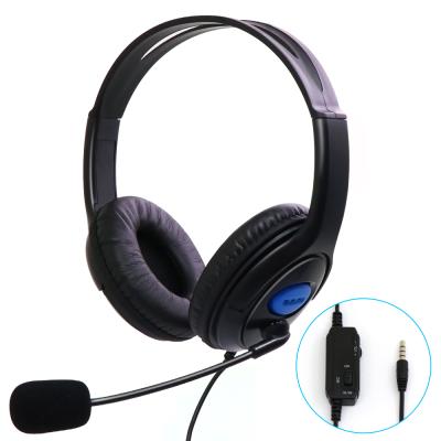 China Earphone Gaming Headset PC Gamer Headphones, Keyboard Mouse and Earphone High Quality, ps4 Wired Headphones with Led Light for sale