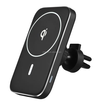 China De Smart Match New 15W Qi FOD Wireless Charger 2020 Fast Charging Magnetic Suction Car Model Specifically For iPhone 12/Pro Series Magnetic-Safe for sale