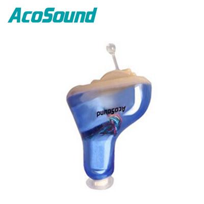 China Treatment L 4 RIC-N AcoSound Mini Invisible CIC Sound Amplifier Digital Hearing Aid Device Invisible Cheap Rechargeable Hearing Aids Best for sale