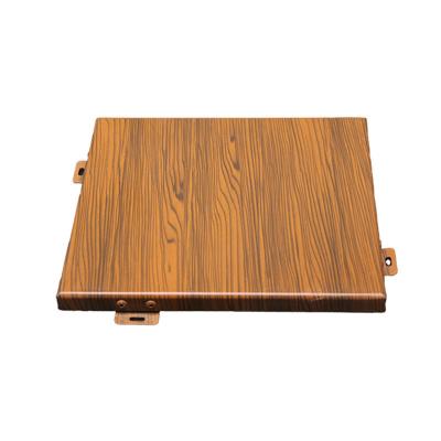 China Imitation Wood Grain Aluminum Veneer For Building Decoration for sale