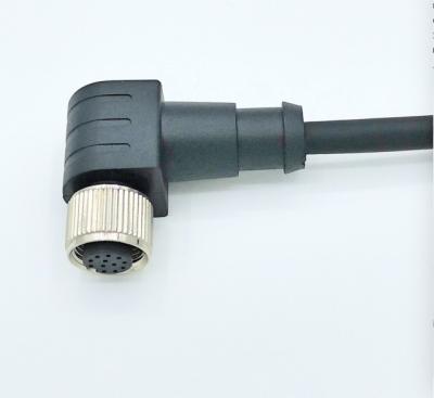 China automotive conectores m12 5a 4 pin m12 sensor socket ip67 high temperature m12 connectors for sale