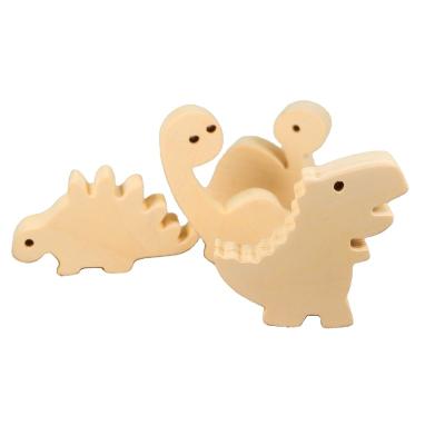 China All Crafts DIY Painting Animals Sea Dinosaur Wooden Animal Unfinished Wooden Toys Crafts for sale