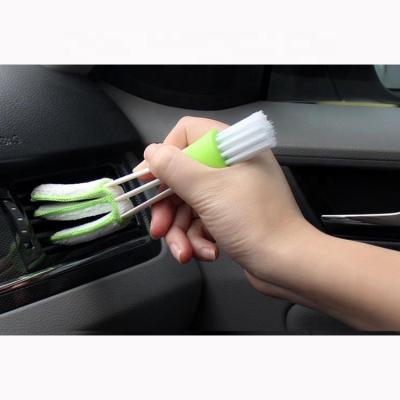 China Cleaning the small and practical car duct air conditioner brush dust cleaning brush for sale