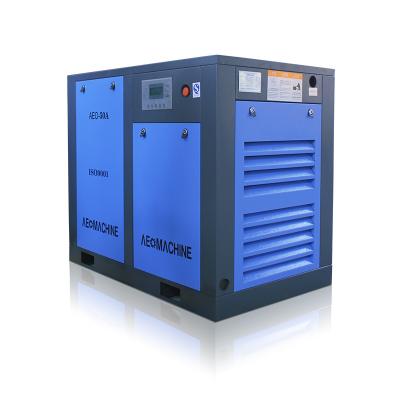 China 37KW 50HP Air Compressor Lubricated Direct Driven Screw Air Compressor for sale