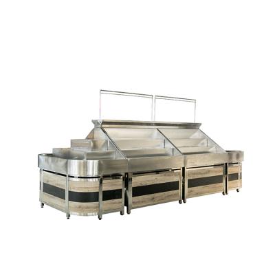 China China factory direct sale single sided high quality fruit racks used supermarket shelves for sale