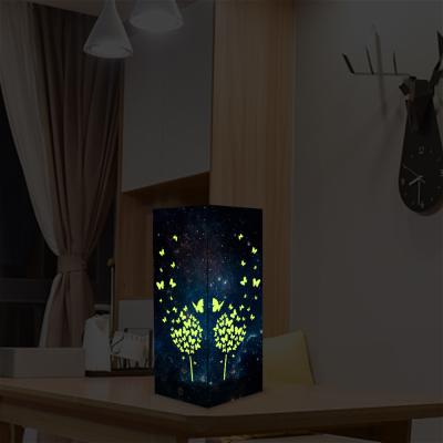 China 3xAA Battery and USB Cable FS-H3003A Remote Control Paper Love Led Night Light Paper Art Cut Out Lamp Valentine Day for sale