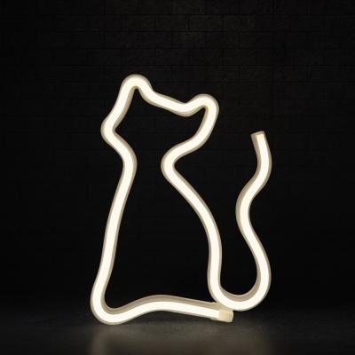 China Custom Room Cat Neon Light, Home Decor Kid Neon Lamp for Room for sale