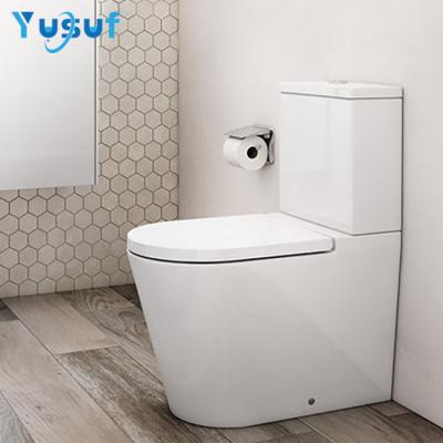 China Double-Flow China Manufacturer Bathroom Sanitary Ware Siphonic WC One Piece Ceramic Toilet for sale