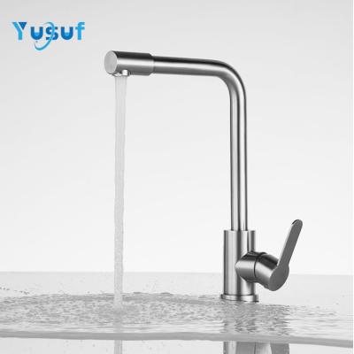 China New Model Thermostatic Faucets Sink Drinking Water Polished Handle Pull Kitchen Faucet for sale