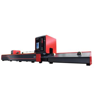 China Laser Cutter Angle Steel Channel H Beam Fiber Laser Cutting Machine With Raycus 3000w for sale