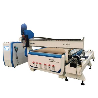 China MDF Wood Engraving Cutting CNC Rotary Wood Router Rotary Axis Engraving Machine With 4 Axis DSP Controller for sale