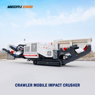 China Mine Limestone, Mobile Construction Debris Crushing Plant, Impact Crushing Plant for sale