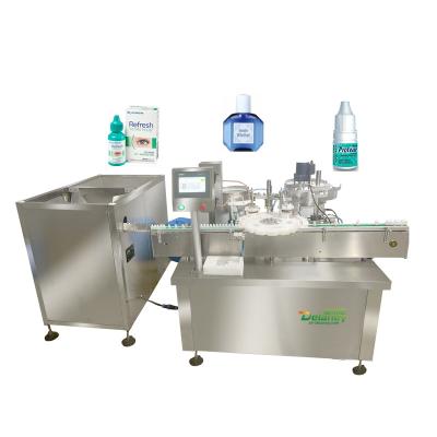 China Machinery & Hardware GMP standard FDA certificate scada software plastic bottle  liquid filling machines eyedrop bottle filling capping machine for sale