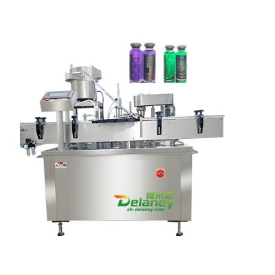 China Machinery & Hardware 5ml 10ml 20ml tube-type bottle mold-formed bottle glass vial filling sealing capping machine for sale