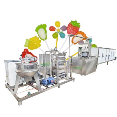 China Food Multifunctional snack hard candy  3D Hard Candy Forming Machine hard candy depositing line for sale