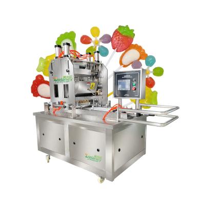 China Food coffee fruit flavour different shape milk candy making machine for sale