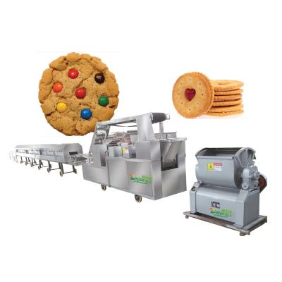 China Bakery Large Yield Commercial biscuit Large output high efficiency biscuit making machine price for sale