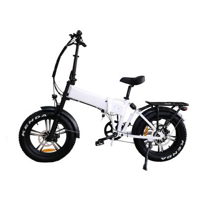 China QUEENE/PASELECTRIC aluminum alloy Frame 500w power folding electric bike 20 inch fat tire e bike foldable ebike for sale